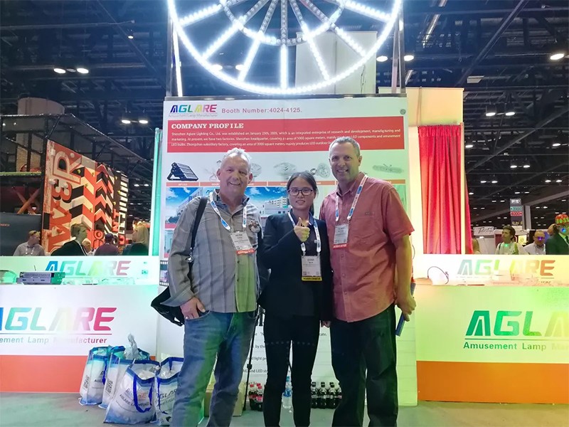In the 2018 IAAPA AAE in Orlando, we achieved a complete success